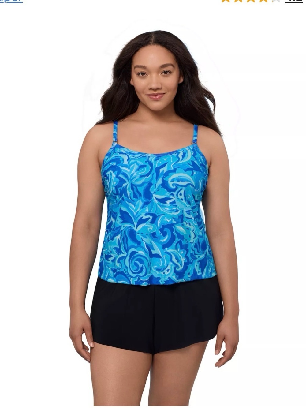 TrimShaper Farrah Romper Swimsuit